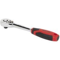 Loops Pear-Head Ratchet Wrench - 3/8" Sq Drive - Flip Reverse - 48-Tooth Ratchet