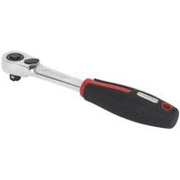 Loops Compact Head Ratchet Wrench - 1/4" Sq Drive - Flip Reverse - 72-Tooth Action