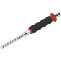 Loops 10mm Sheathed Parallel Pin Punch - Contoured Foam Grip - Chrome Molybdenum Steel in Metallics
