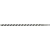 Loops 18 x 600mm Hardened Auger Wood Drill Bit - Hexagonal Shank - Woodwork Timber