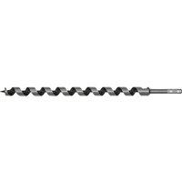 Loops 22 x 460mm Hardened Auger Wood Drill Bit - Hexagonal Shank - Woodwork Timber