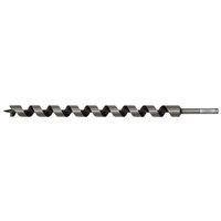 Loops 25 x 460mm Hardened Auger Wood Drill Bit - Hexagonal Shank - Woodwork Timber