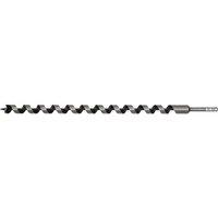 Loops 25 x 600mm Hardened Auger Wood Drill Bit - Hexagonal Shank - Woodwork Timber