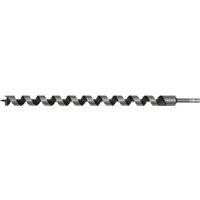 Loops 28 x 600mm Hardened Auger Wood Drill Bit - Hexagonal Shank - Woodwork Timber