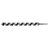 Loops 30 x 465mm Hardened Auger Wood Drill Bit - Hexagonal Shank - Woodwork Timber