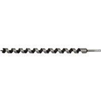 Loops 30 x 600mm Hardened Auger Wood Drill Bit - Hexagonal Shank - Woodwork Timber