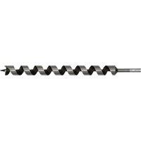 Loops 32 x 460mm Hardened Auger Wood Drill Bit - Hexagonal Shank - Woodwork Timber