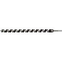 Loops 32 x 600mm Hardened Auger Wood Drill Bit - Hexagonal Shank - Woodwork Timber