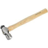 Loops 2lb Ball Pein Pin Hammer - Hickory Wooden Shaft - Drop Forged Steel Head in Metallics