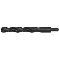 Loops 23 x 215mm HSS Roll Forged Blacksmith Drill Bit - Reduced Shank - 145mm Flute in Black