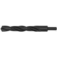 Loops 24 x 230mm HSS Roll Forged Blacksmith Drill Bit - Reduced Shank - 165mm Flute in Black