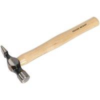 Loops 16oz Joiners Hammer - Hickory Wooden Shaft - Drop Forged Carbon Steel Head in Metallics