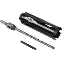 Loops 48mm x 150mm - Dry Diamond Core Drill Hole Saw - Hex Drive Adaptor - Drill Bit