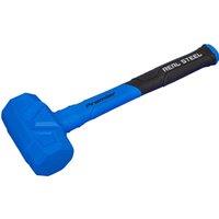 Loops 2.8lb Shot-Loaded Dead Blow Hammer - Soft Grip Handle - Anti-Rebound Hammer