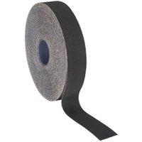 Loops Blue Twill Emery Roll - 25mm x 50m - Flexible & Tear Resistant - 120 Grit