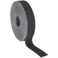 Loops Blue Twill Emery Roll - 25mm x 50m - Flexible & Tear Resistant - 40 Grit