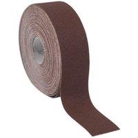 Loops Engineers Brown Emery Roll - 50mm x 50m - Rust Removal & Polishing - 80 Grit
