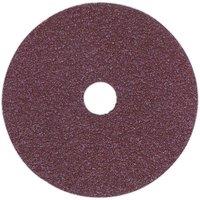 Loops 25 PACK - 115mm Fibre Backed Sanding Discs - 50 Grit Aluminium Oxide Round Sheet