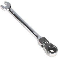 Loops 8mm Flexible Ratchet Combination Spanner - Flexible Ring Head - Chrome Vanadium