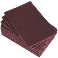 Loops 10 PACK Abrasive Finishing Pad - 150 x 230mm - Medium Grade - Long Lasting