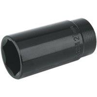 Loops 27mm Forged Deep Impact Socket - 1/2 Inch Sq Drive Chrome Vanadium Wrench Socket
