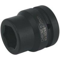 Loops 27mm Forged Impact Socket - 1 Inch Sq Drive - Chromoly Impact Wrench Socket