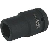 Loops 27mm Forged Deep Impact Socket - 1 Inch Sq Drive - Chromoly Wrench Socket
