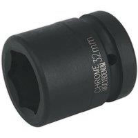 Loops 32mm Forged Impact Socket - 1 Inch Sq Drive - Chromoly Impact Wrench Socket