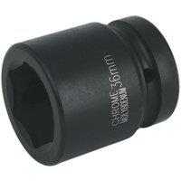Loops 36mm Forged Impact Socket - 1 Inch Sq Drive - Chromoly Impact Wrench Socket