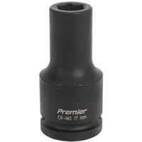 Loops 17mm Forged Deep Impact Socket - 3/4 Inch Sq Drive - Chromoly Wrench Socket