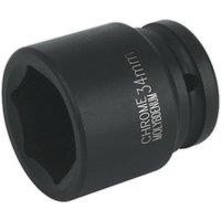 Loops 34mm Forged Impact Socket - 3/4 Inch Sq Drive - Chromoly Impact Wrench Socket
