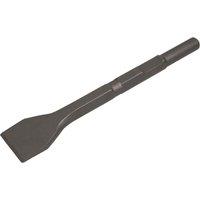 Loops 50 x 300mm Wide Impact Chisel - Kango 900 - Demolition Breaker Steel Chisel in Metallics
