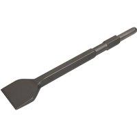 Loops 50 x 280mm Wide Impact Chisel - Makita HM0810 - Demolition Breaker Steel Chisel in Metallics