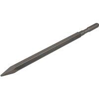 Loops 600mm Impact Breaker Point - Chicago Pneumatic CP9 - Demolition Hammer Chisel in Metallics