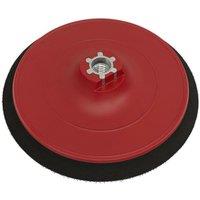 Loops 148mm DA Backing Pad for Hook & Loop Discs - M14 x 2mm Thread - Angle Grinder