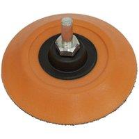 Loops 75mm Hook & Loop Backing Pad - 6mm Shaft - Angle Grinder Backing Disc