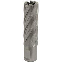 Loops 21mm x 50mm Depth Rotabor Cutter - M2 Steel Annular Metal Core Drill 19mm Shank in Metallics