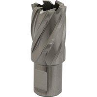 Loops 23mm x 25mm Depth Rotabor Cutter - M2 Steel Annular Metal Core Drill 19mm Shank in Metallics