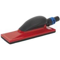 Loops Dust Free Sanding Block - 70mm x 198mm - Hook & Loop Foam Pad - 20mm Outlet