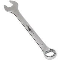 Loops Hardened Steel Combination Spanner - 25mm - Polished Chrome Vanadium Wrench in Metallics