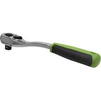Loops 72-Tooth Offset Flip Reverse Ratchet Wrench - 1/2 Inch Sq Drive - Pear Head