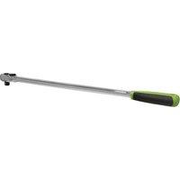 Loops Extra Long 72-Tooth Flip Reverse Ratchet Wrench - 3/8 Inch Sq Drive - Pear Head