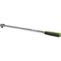 Loops Extra Long 72-Tooth Flip Reverse Ratchet Wrench - 1/2 Inch Sq Drive - Pear Head