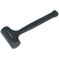 Loops 3lb Dead Blow Hammer - Shot Loaded Rubber Head Mallet - 1.36kg Anti-Rebound