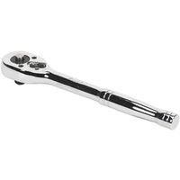 Loops 45-Tooth Flip Reverse Ratchet Wrench - 3/8 Inch Sq Drive - Pear Head Design