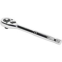 Loops 45-Tooth Flip Reverse Ratchet Wrench - 1/2 Inch Sq Drive - Pear Head Design