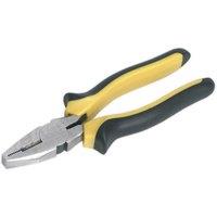 Loops 180mm Combination Pliers - Oversized Grip - Corrosion Resistant - Hardened Steel in Metallics