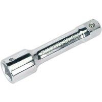 Loops 150mm Forged Steel Extension Bar - 3/4" Sq Drive - Spring-Ball Socket Retainer in Metallics