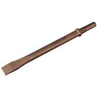 Loops 240mm Flat Chisel - Hex Shank - Suitable for ys07493 Heavy Duty Air Hammer in Metallics