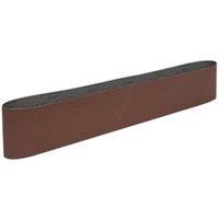 Loops PREMIUM 100mm x 1220mm Sanding Belt - 80 Grit Aluminium Oxide Cloth Backed Loop